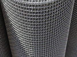 фото 1 - сетка тканая нержавеющая, 1,8х1,8х0,4 - рулон 1 м.